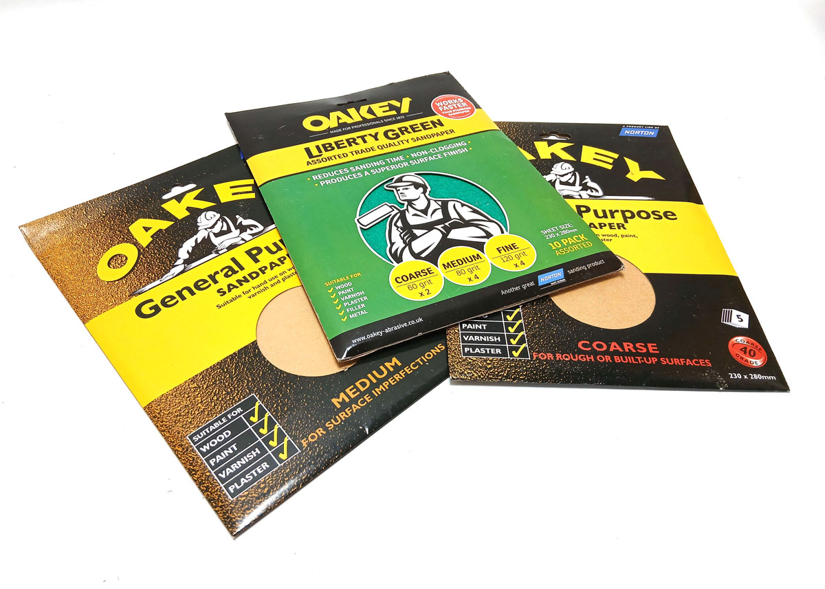 Saw cutting discs, Sandpaper and Accessories