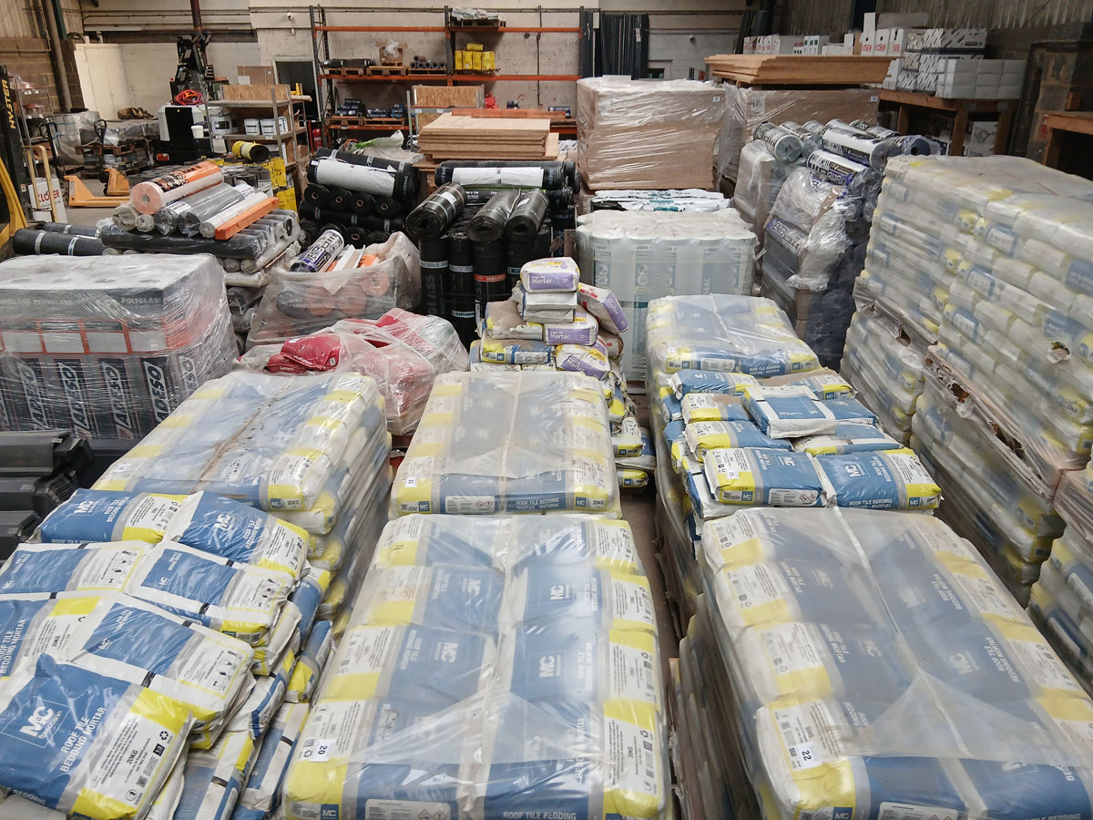 The Stock, Equipment & Vehicles of a Roofing Merchant