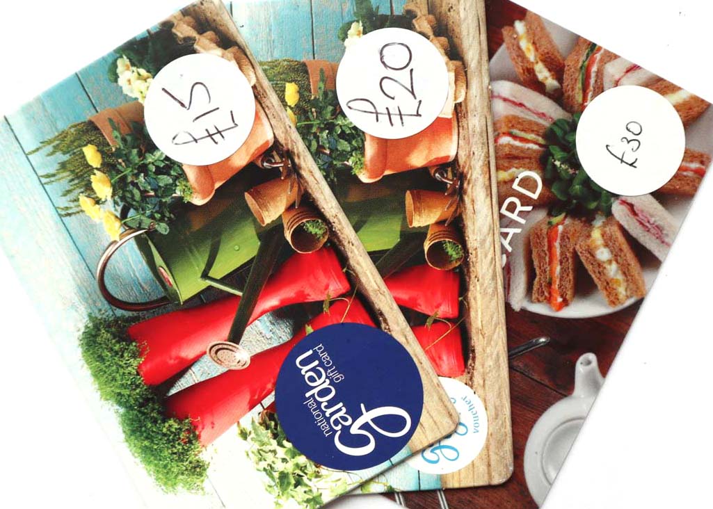 Shop Store Cards & Gift Vouchers
