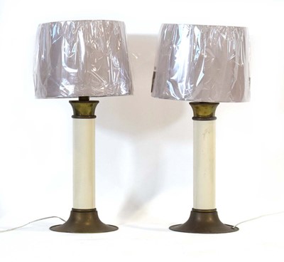 Lot 171 - Attributed to Gucci, a pair of 1970's brass...