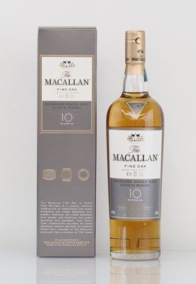Lot 128 - A bottle of The MACALLAN Fine Oak Ten years...