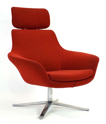 Lot 181 - PearsonLloyd for Walter Knoll, a red fabric...