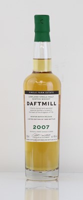 Lot 151 - A bottle of Daftmill 2007 Single Farm Estate...
