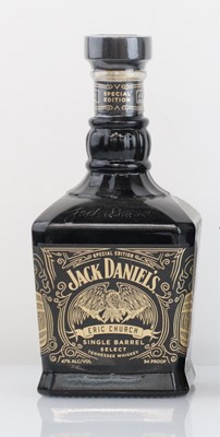 Lot 155 - A bottle of Jack Daniel's Eric Church Single...