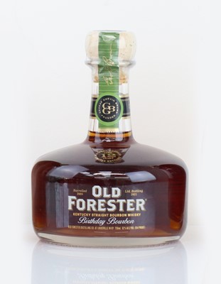 Lot 159 - A bottle of Old Forester 12 year old Birthday...
