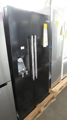Lot 42 - KAD93VBFPGB Bosch Side-by-side fridge-freezer