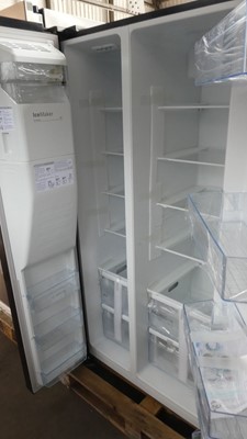 Lot 42 - KAD93VBFPGB Bosch Side-by-side fridge-freezer
