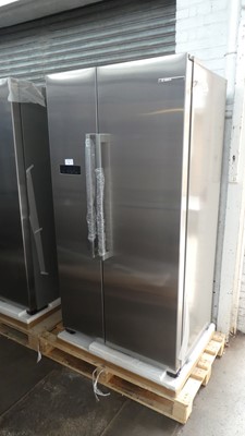 Lot 1 - KAN93VIFPGB Bosch Side-by-side fridge-freezer