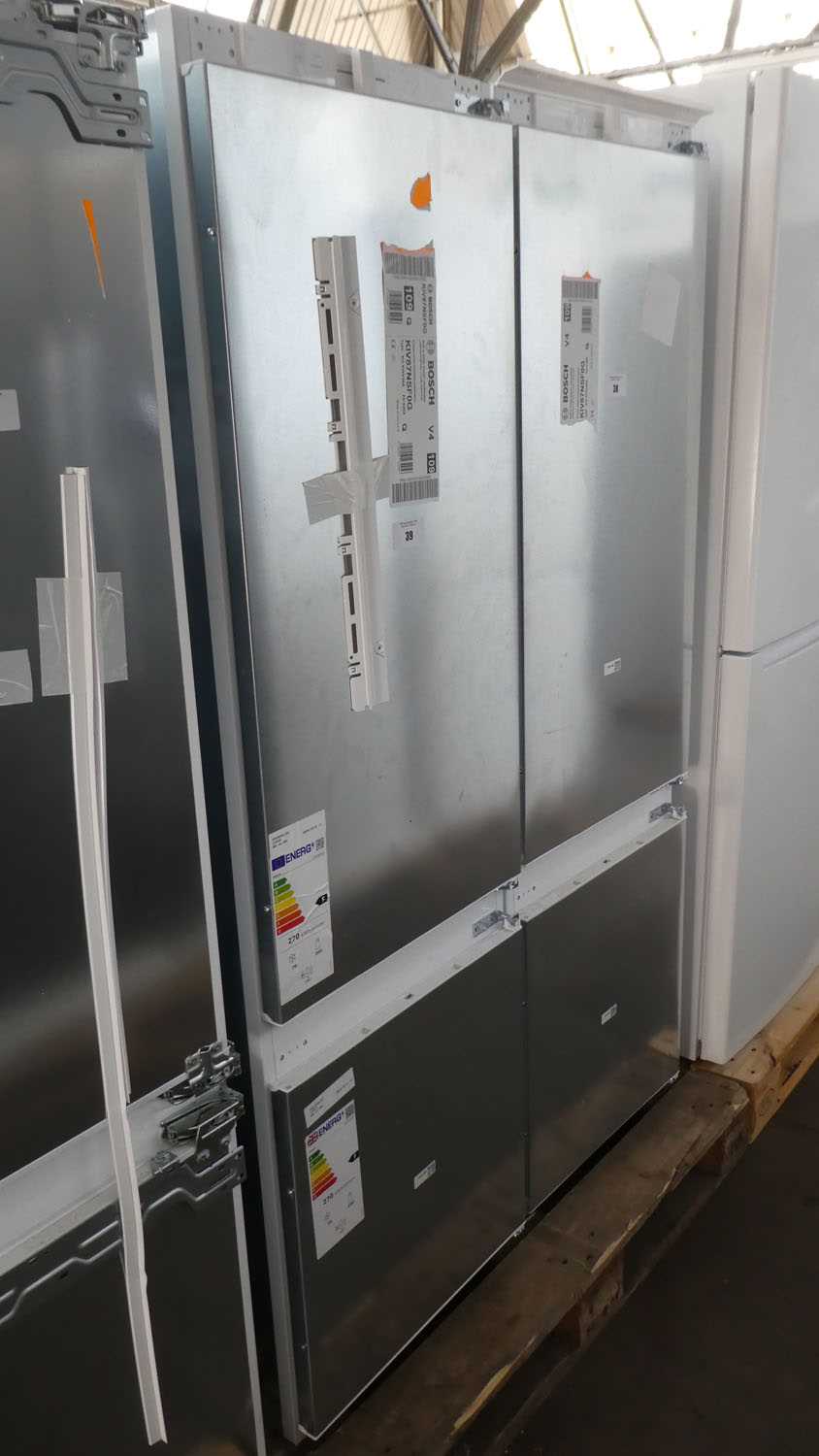 Lot 39 - KIV87NSF0GB Bosch Built-in fridge-freezer...