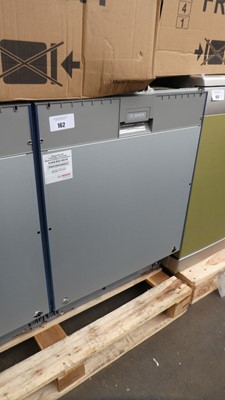 Lot 162 - SMD6ZCX60GB Bosch Dishwasher fully integrated