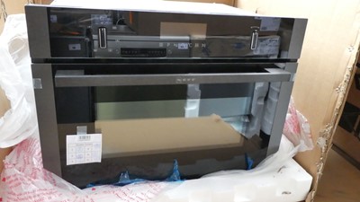 Lot 138 - C1AMG84N0BB Neff Built-in Microwave with hot...