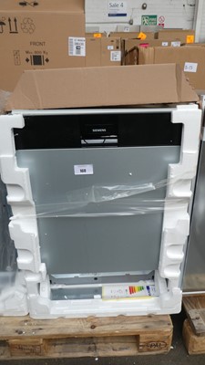 Lot 168 - SN85EX69CGB Siemens Dishwasher fully integrated