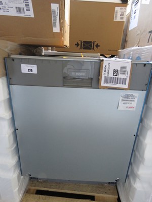 Lot 179 - SMD6EDX57GB Bosch Dishwasher fully integrated