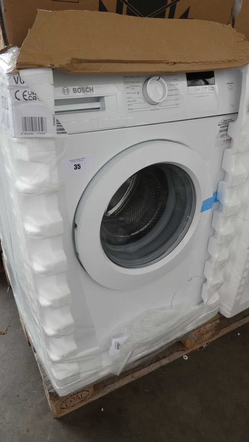 Lot 35 - WAJ28008GBB Bosch Washing machine