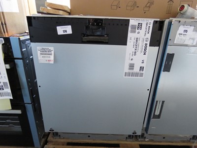 Lot 174 - SMV2ITX18GB Bosch Dishwasher fully integrated