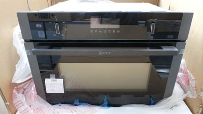 Lot 140 - C1AMG84N0BB Neff Built-in Microwave with hot...