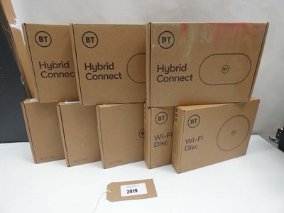 Lot 2019 - 5x BT WiFi Disc's and 3x BT Hybrid Connect's