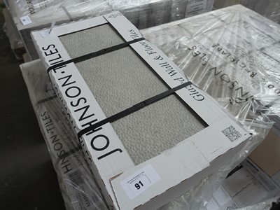 Lot 91 - 20 cartons of Johnson Tiles MARC3D Marc Cement...