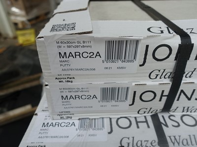 Lot 101 - 20 cartons of Johnson Tiles MARC2A Marc Putty...