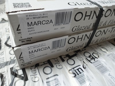 Lot 105 - 20 cartons of Johnson Tiles MARC2A Marc Putty...