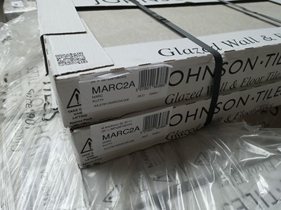 Lot 107 - 20 cartons of Johnson Tiles MARC2A Marc Putty...
