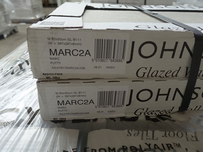 Lot 109 - 20 cartons of Johnson Tiles MARC2A Marc Putty...