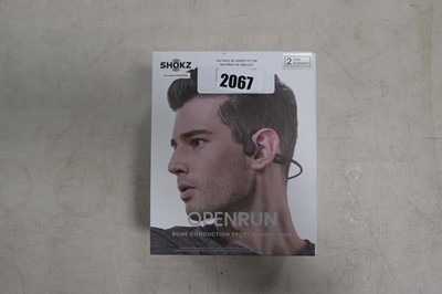 Lot 2067 - Shokz Open Run headset in box