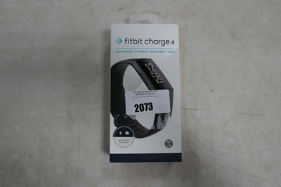 Lot 2073 - FitBit Charge 4 Advance fitness tracker in box