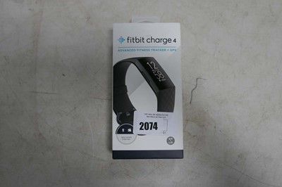 Lot 2074 - FitBit Charge 4 Advance fitness tracker in box