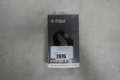 Lot 2076 - FitBit Charge 5 fitness tracker in box