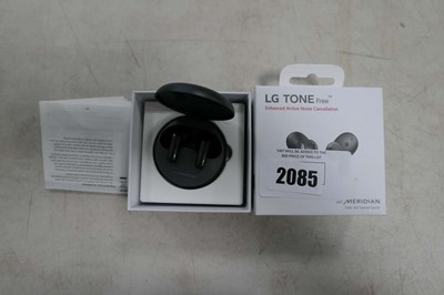 Lot 2085 - LG Tone Free wireless earbuds in box