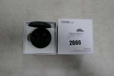 Lot 2086 - LG Tone Free wireless earbuds in box
