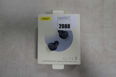 Lot 2088 - Jabra Elite 3 wireless earbuds with charging...