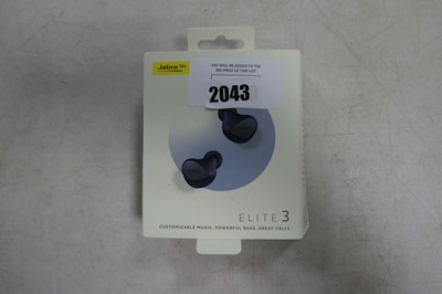 Lot 2089 - Jabra Elite 3 wireless earbuds with charging...