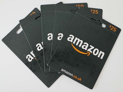 Lot 51 - Amazon (x5) - Total face value £200