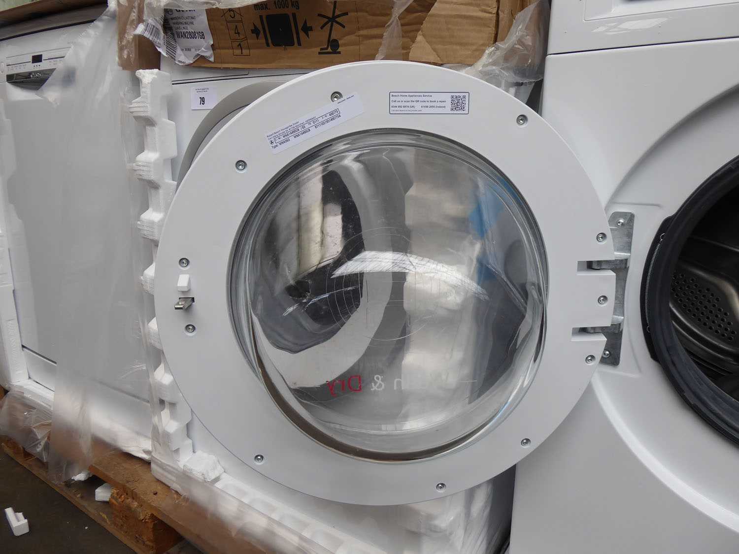 Lot 80 WNA14490GBB Bosch Washerdryer