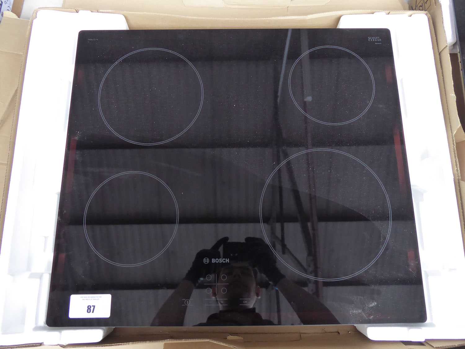 Lot 87 PKE611D17EB Bosch Electric hob, autarkic
