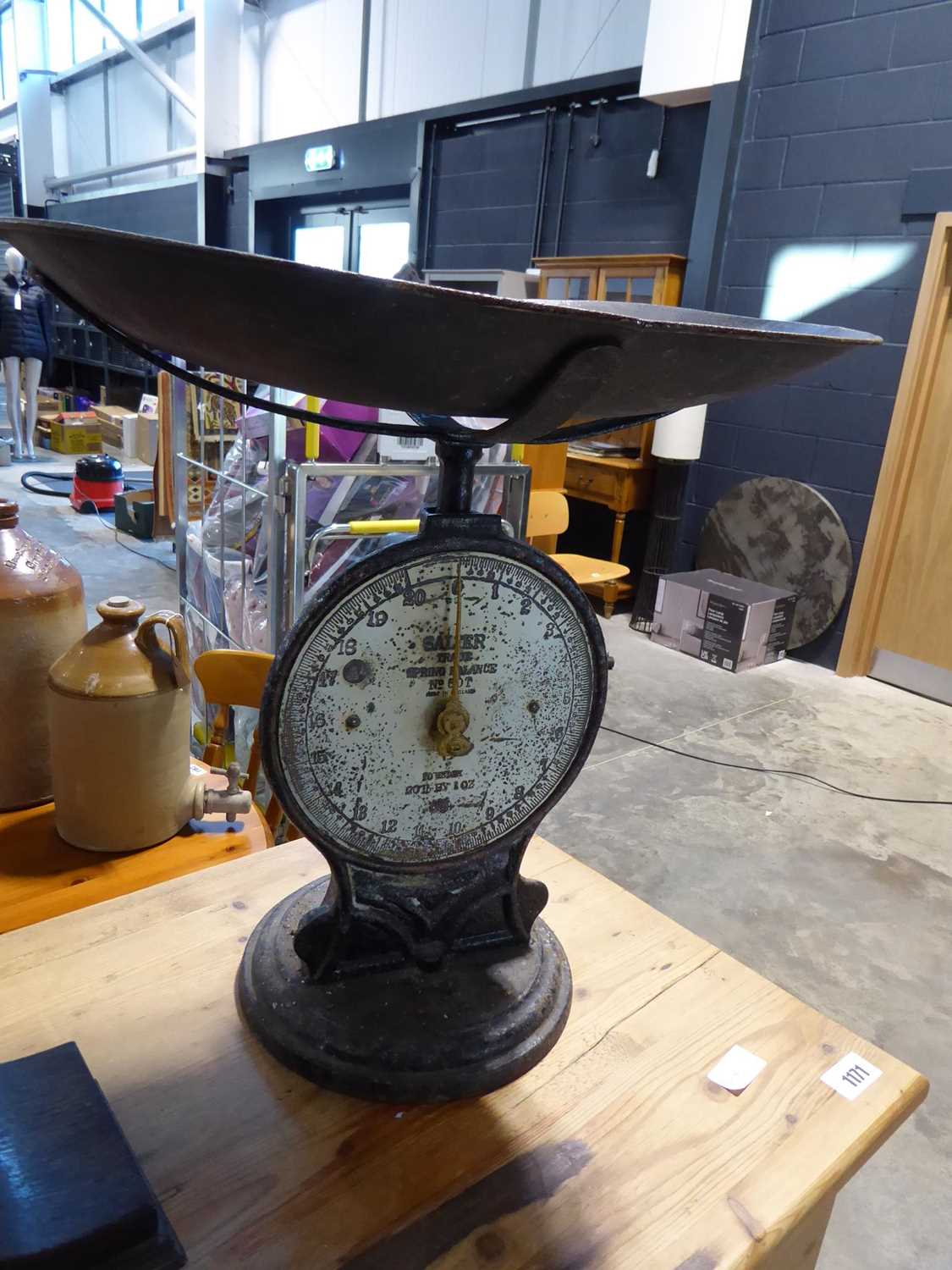 Lot 1173 Set of Salter Trade spring balance scales