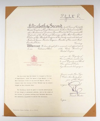 Lot 232 - Original Certificate of the Order of the...
