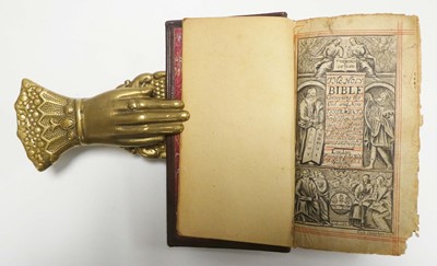 Lot 206 - The Holy Bible Contayning the Old and New...