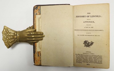 Lot 236 - The History of Lincoln with an Appendix...