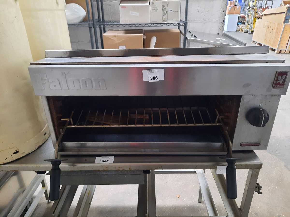 Lot 386 80cm gas Falcon salamander type grill