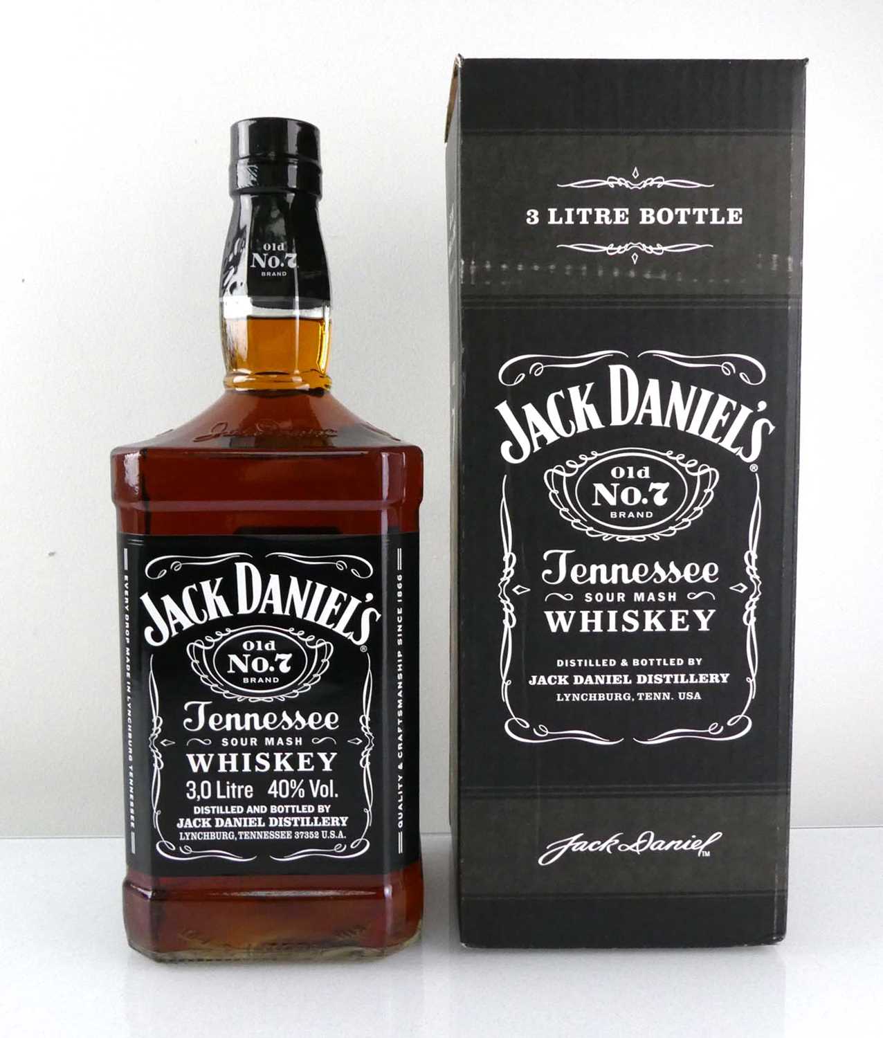 Lot 128 A Double Magnum of Jack Daniel's Old No7
