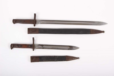 Lot 78 - Spanish M1913 bayonet ricasso with maker's...
