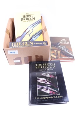 Lot 1075 - Four shooting books inc. The British Shotgun...