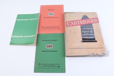 Lot 342 - 1 Vol & 3 Pamphlets: Cartridges, a Pictorial...