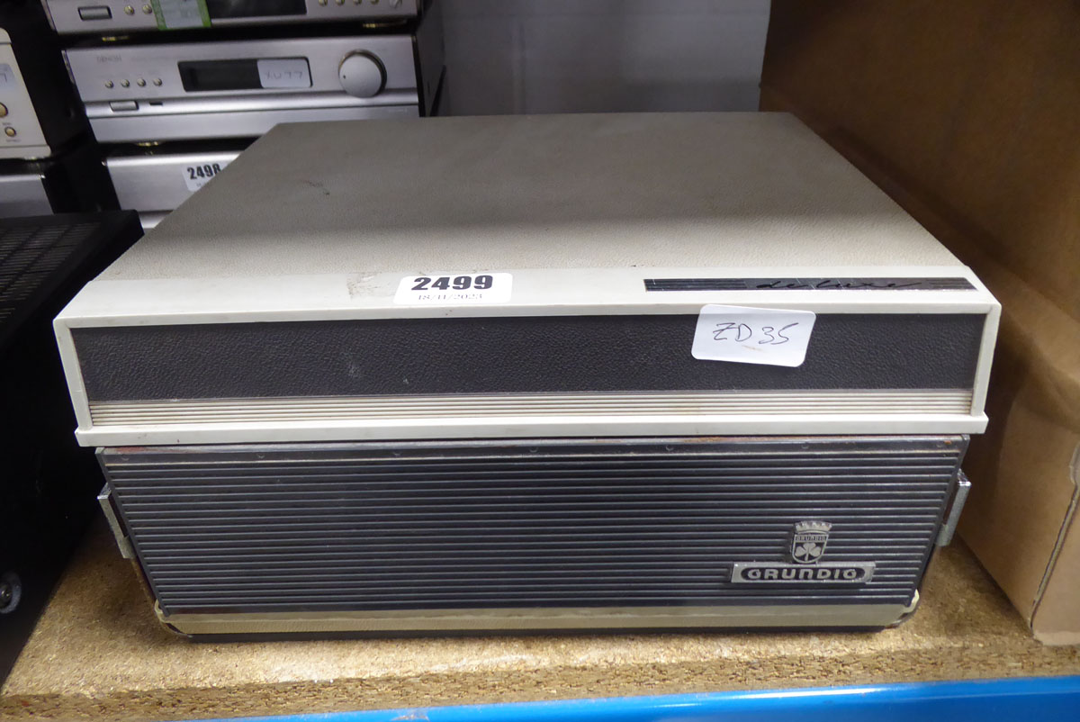 Lot 2499 Grundig Deluxe reeltoreel tape