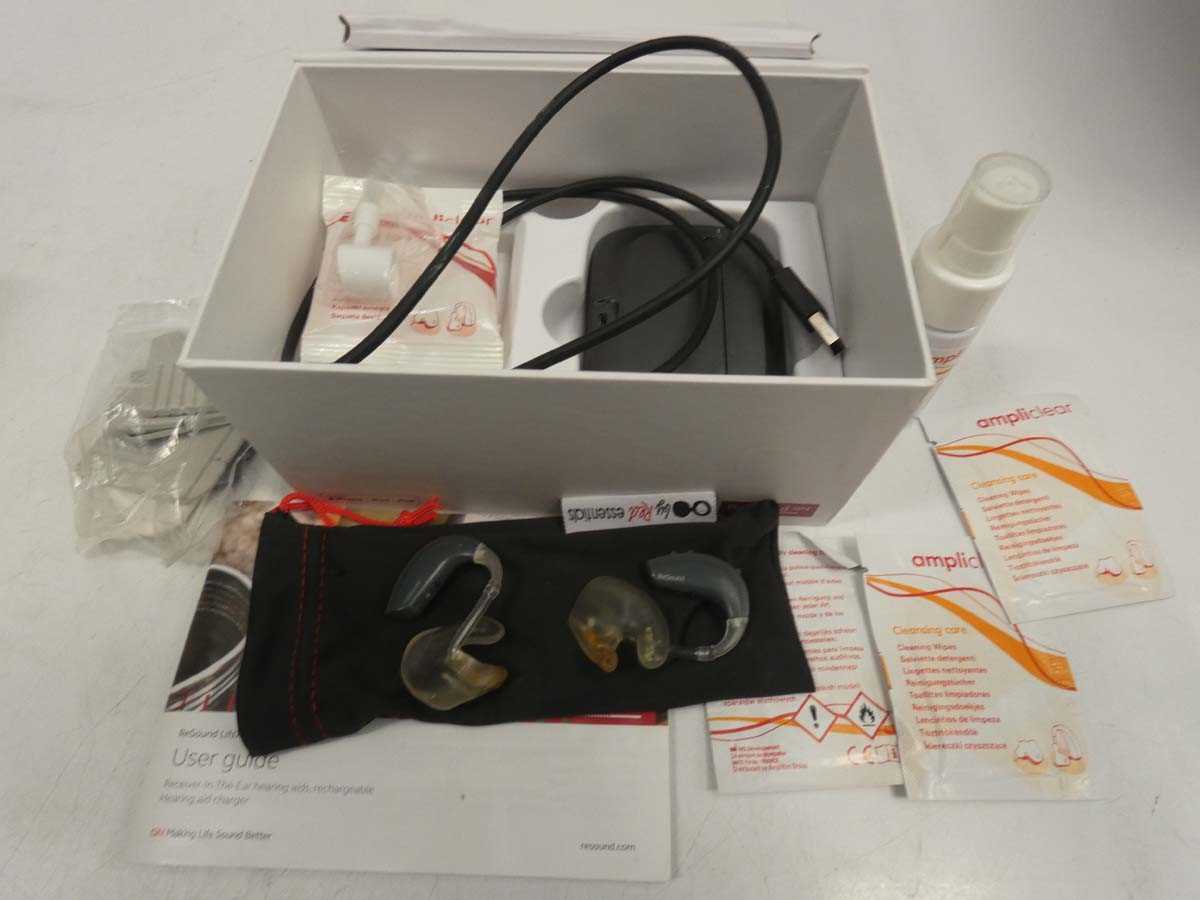 Lot 2240 ReSound LiNX Quattro hearing aids