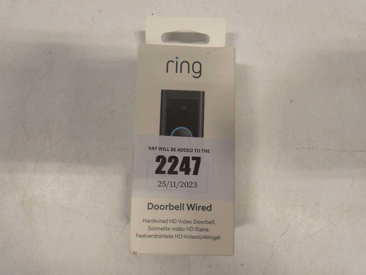 Lot 2247 Ring Doorbell Wired