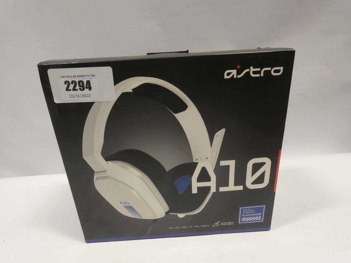 Lot 2294 Astro A10 gaming headset